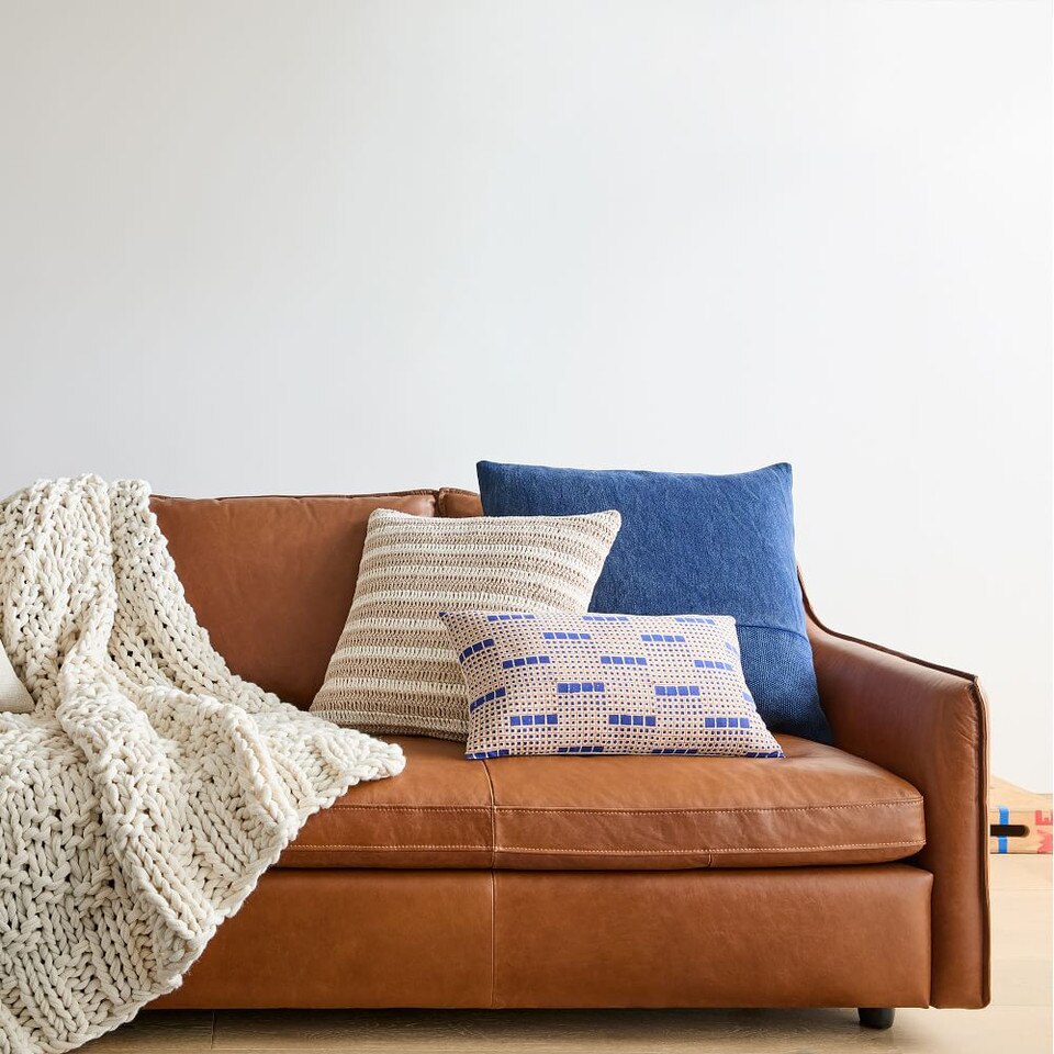 Cotton Canvas Cushion Covers West Elm UK